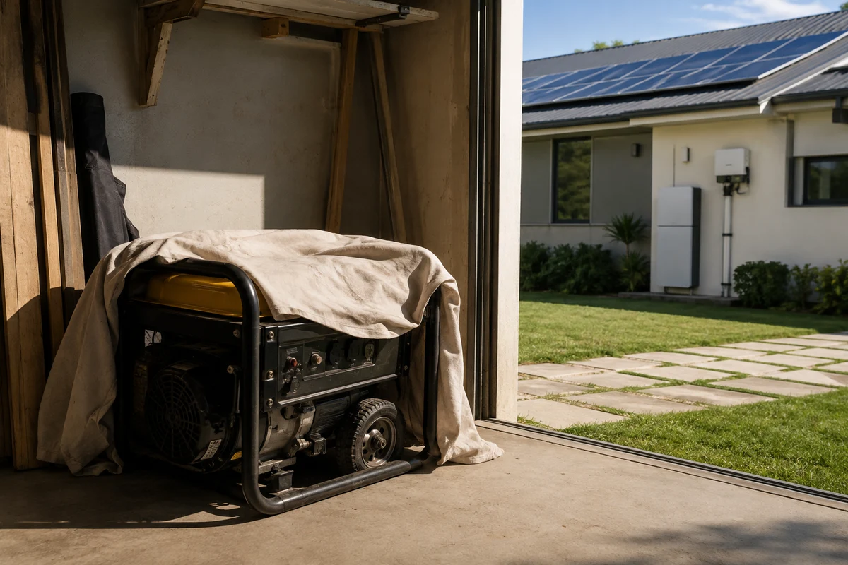 Solar + Battery vs a Generator: Which Actually Costs Less?