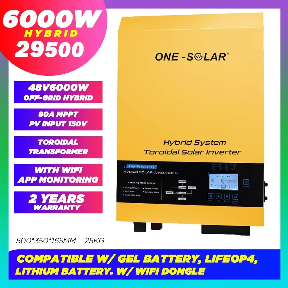 One Solar TG-60248M80 48V 80A 6000W