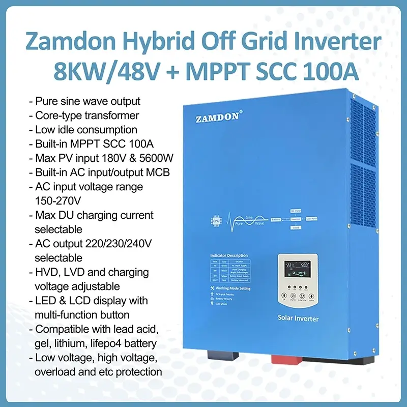 Zamdon ZD-T80248-100M 48V 100A 8000W
