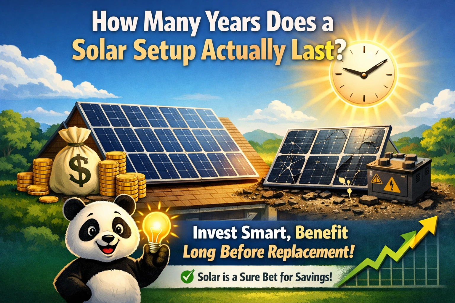 solar panel lifespan